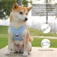 thumbnail image 6 of Exclusivo Mezcla Comfort Control Dog Harness with Leash and Poop Bags, No Pull X-Frame Adjustable Pet Harness for Small and Medium Dogs, Blue, M, 6 of 7