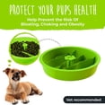 thumbnail image 3 of Agiferg Slow Feed Dog Bowl Insert Interactive Puzzle Maze Feeder For Fast Eaters Prevents Gulping And Vomiting, 3 of 8