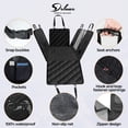thumbnail image 4 of Funda para Asiento de Coche para Perros Simple Deluxe Impermeable para Asiento Trasero, 4 of 7
