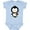 Baby Blue, variant on Inktastic Hockey Christmas Penguin Boys or Girls Baby Bodysuit