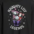 thumbnail image 3 of The Nightmare Before Christmas - Naughty List Legends - Men's Long Sleeve T-Shirt, 3 of 5