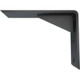 thumbnail image 4 of Ekena Millwork 2 1/2"W x 8"D x 6"H Countertop Support Steel Heavy Duty Bracket w/ Gusset, Powder Coated Black, 4 of 10