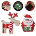 thumbnail image 4 of DiMaddie 1 Set 2 Pcs Decorative Christmas Wooden Calendars Creative Wooden Adornments, 4 of 6