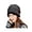Grey, variant on Unisex Winter Beanie Hat Warm Knit Hat Thick Fleece Lined Winter Cap Warmer for Men Women ,Black