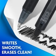 Pilot Frixion Clicker Erasable Gel Pens, Fine Point, Black Ink, 3 Count