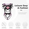 thumbnail image 5 of Lsque Sanrio Women's Crew Neck Short Sleeve Bodysuit Basic T Shirts Tops Onesie Adult Cute Pajama-Large, 5 of 8