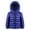 Coat2982, variant on HILEELANG Toddler Baby Boy Girl （12M-5Y) Winter Puffer Jacket Coat Hooded Light Weight Padded Outwear Navy Blue Blue 4-5T