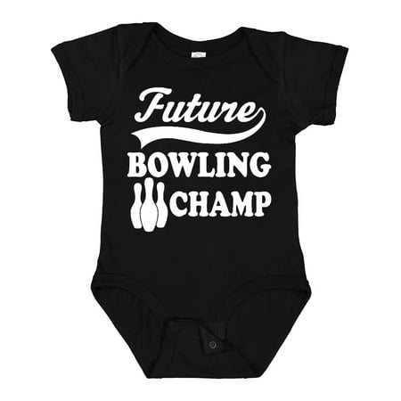 

Inktastic Future Bowling Champ Childs Bowler Boys or Girls Baby Bodysuit