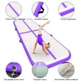 thumbnail image 4 of Fbsport Purple 5m*1m*0.2m Inflatable Air Track Tumbling Gymnastic Mat Floor Home Training 20cm Thick, 4 of 4