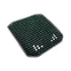 thumbnail image 2 of Funda de asiento con cuentas de madera, almohadilla refrescante para asiento, decoración versátil, masaje cuadrado Verde, 2 of 8