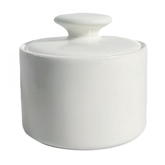 ACDANC Ceramic Sugar Bowl with Lid,Sugar Container for Coffee Bar,Sugar Dispenser,Salt Condiment Pot for Kitchen Counter,170ml