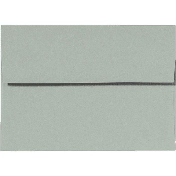 LUXPaper A6 Peel & Press Invitation Envelopes, 4 3/4 x 6 1/2, 70lb. Slate Gray, 500 Pack