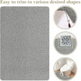 thumbnail image 3 of Topboutique Shower/Bathtub Mat,Soft Tub Mat,Anti Slip Showers Mats for Elderly,Quick Drying PVC Loofah Bathmat with Drain,Textured Bath for Tub,Bathroom,24x16 in,Gray, 3 of 7