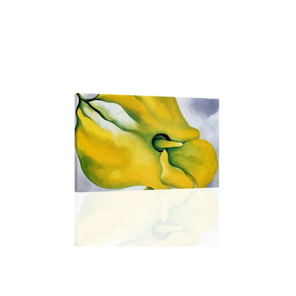 Yellow Callia - Georgia o'Keeffe- CANVAS or PRINT WALL ART