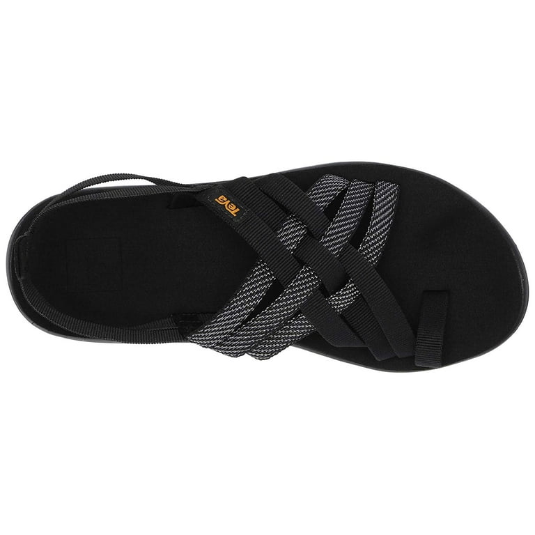 Teva Women's W Voya Strappy Flip-Flop HERA BLACK - Walmart.com