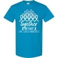 thumbnail image 3 of Inktastic Together, We Fight Lung Cancer Awareness T-Shirt, 3 of 5