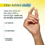 MegaFood, Men Over 55 One Daily, Supports Optimal Health and Wellbeing, Multivitamin and Mineral Dietary Supplement, Vegetarian, 60 Tablets