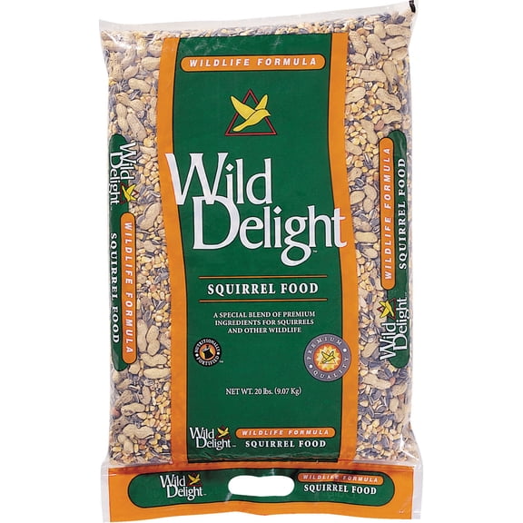 Wild Delight 362200 Crunch N Nut Squirrel Seed, 20 lb