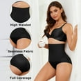 thumbnail image 3 of GAI YI High Waisted Underwear for Women Seamless No Show Quick Dry Invisible Panties Black L, 3 of 7