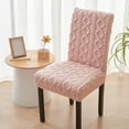 thumbnail image 4 of Stretch Chair Cover, Elastic Polyester Slipcover for Home Office Dining, Non-Slip Washable 19x16in, 4 of 6