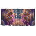 thumbnail image 6 of BZSMCE Set of 2 Pieces Window Curtains In Coral Clownfish Pattern 57x24in/57x36in, 6 of 9