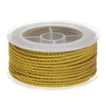 thumbnail image 1 of Unique Bargains Nylon Thread Twine Beading Cord 2mm Extra-Strong Braided Nylon Crafting String 11M/36 Feet, Goldenrod, 1 of 7