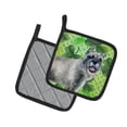 thumbnail image 2 of Caroline's Treasures Schnauzer St Patrick's Pair of Pot Holders, 2 of 2