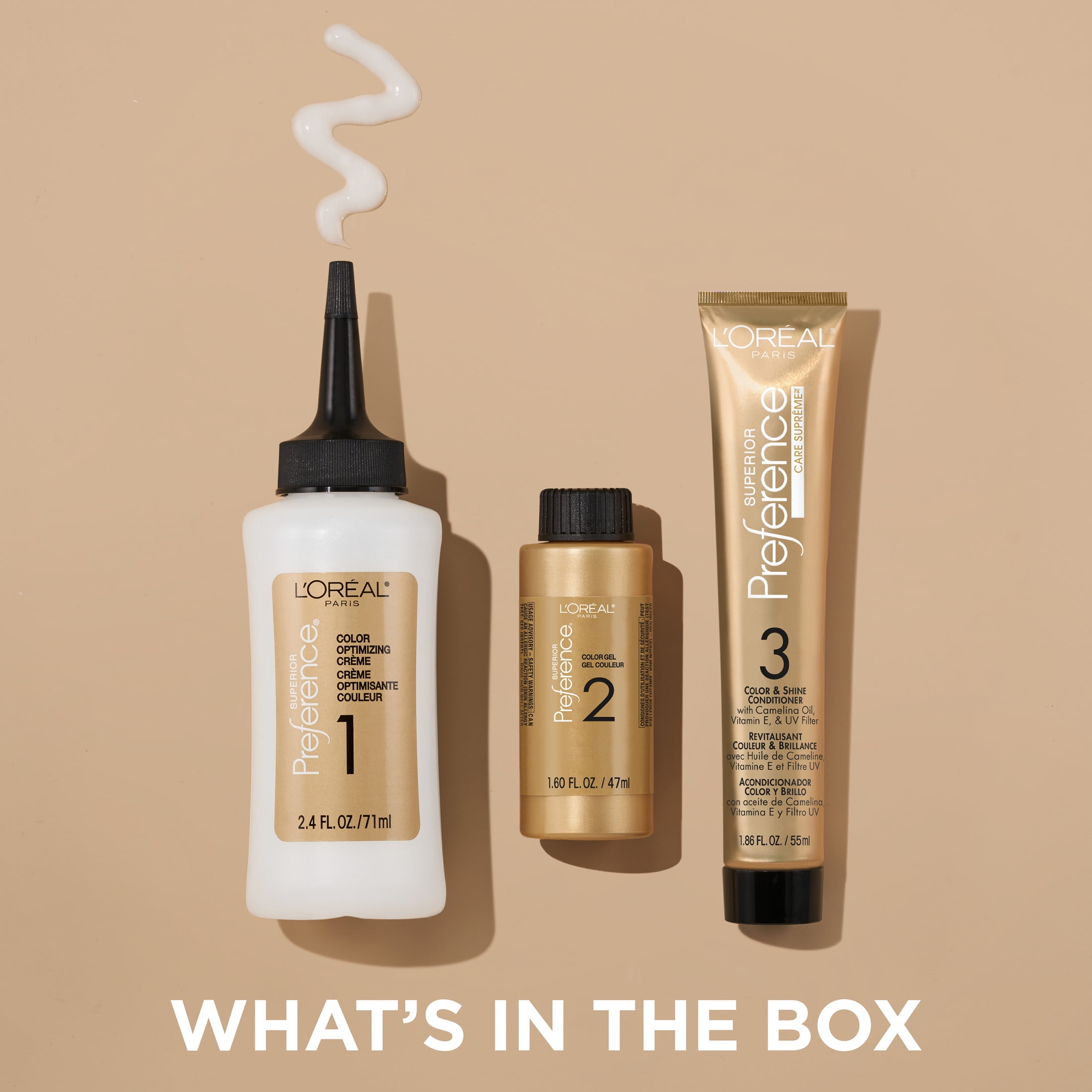 L'Oreal Paris Superior Preference Fade-Defying Permanent Hair Color, Extra Light Ash Blonde, 1 Kit