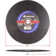 thumbnail image 4 of Cutting Disc, Steel Cut-off Wheel for Chop Saw - 14" x 3/32" x 1" - T41 - (5 PACK), 4 of 5