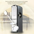 thumbnail image 2 of Portable Mini Mechanical Metronome Universal Metronome 11cm Height for Piano Guitar Violin Ukulele Chinese Zither Music Instrument, 2 of 7