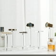 thumbnail image 5 of MyGift Set of 6 Clear Acrylic Pedestal and Collectible Display Stand, Jewelry Watch Display Riser, 5 of 5