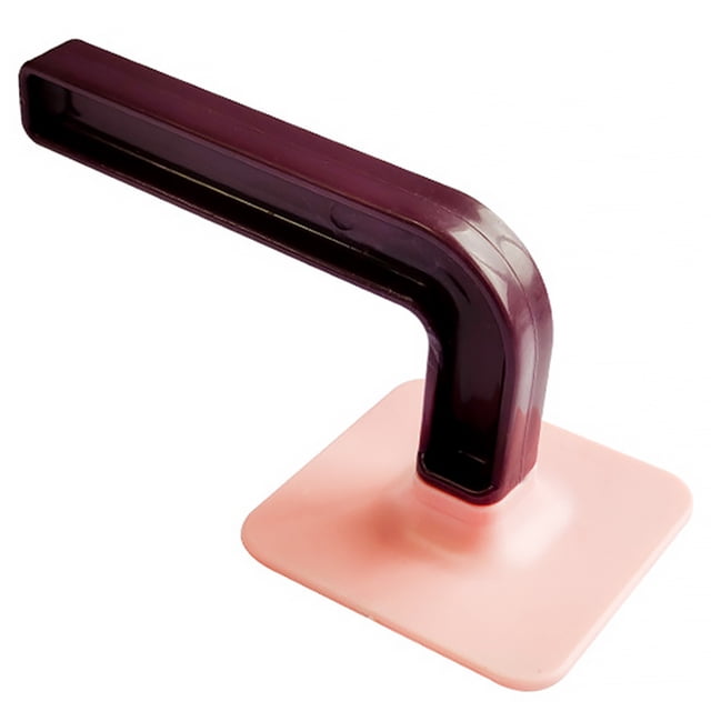Gancho multifuncional para colgar en la pared, estante de almacenamiento, soporte de papel higiénico para rollos de papel, estante para Almacenamiento y organización del hogar rosa púrpura Bearachild HA000725-04B