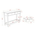 thumbnail image 5 of Furniture of America Manac 2-Drawer Console Table, Gray, 5 of 5