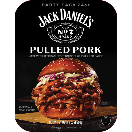 Jack Daniel’s Seasoned Pulled Pork, Refrigerated Entree, 24 oz