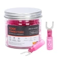 thumbnail image 1 of Kit de conectores de horquilla HKS, 100 piezas #10, rojos, calibre 22-16, termorretráctiles, 1 of 6