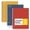 Brick Red, Blue, Yellow, variant on SUNEE Spiral Notebooks, 3 Pack, 1-Subject, College Ruled Paper, 8" x 10-1/2", 70 Sheets per Notebook, Assorted Aesthetic Colors Spiral Notebooks for Work