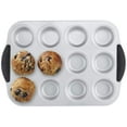 thumbnail image 2 of Cuisinart Heavy Gauge Steel 12 Cup Non Stick Muffin Bakeware Pan, 2 of 2