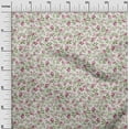 thumbnail image 3 of oneOone Georgette Viscose Pink Fabric Florals Sewing Material Print Fabric By The Yard 42 Inch Wide, 3 of 4