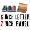 thumbnail image 1 of Sign Letter Depot, Changeable Outdoor Sign Lettersâ€“ Flexible Marquee Changeable Letter Signs, Condensed Helvetica Font, 279 pc set 6" Letter, 7" Panel, 1 of 1