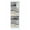 Gray, variant on Window Privacy Film,Grey Coastal UV Sun Blocking Window Tint Film Heat Control One Way Blackout Window Film,Spring Summer Ocean Beach Nautical Sea Wave Non Adhesive Static Cling Sticker 19.6x39.3 In