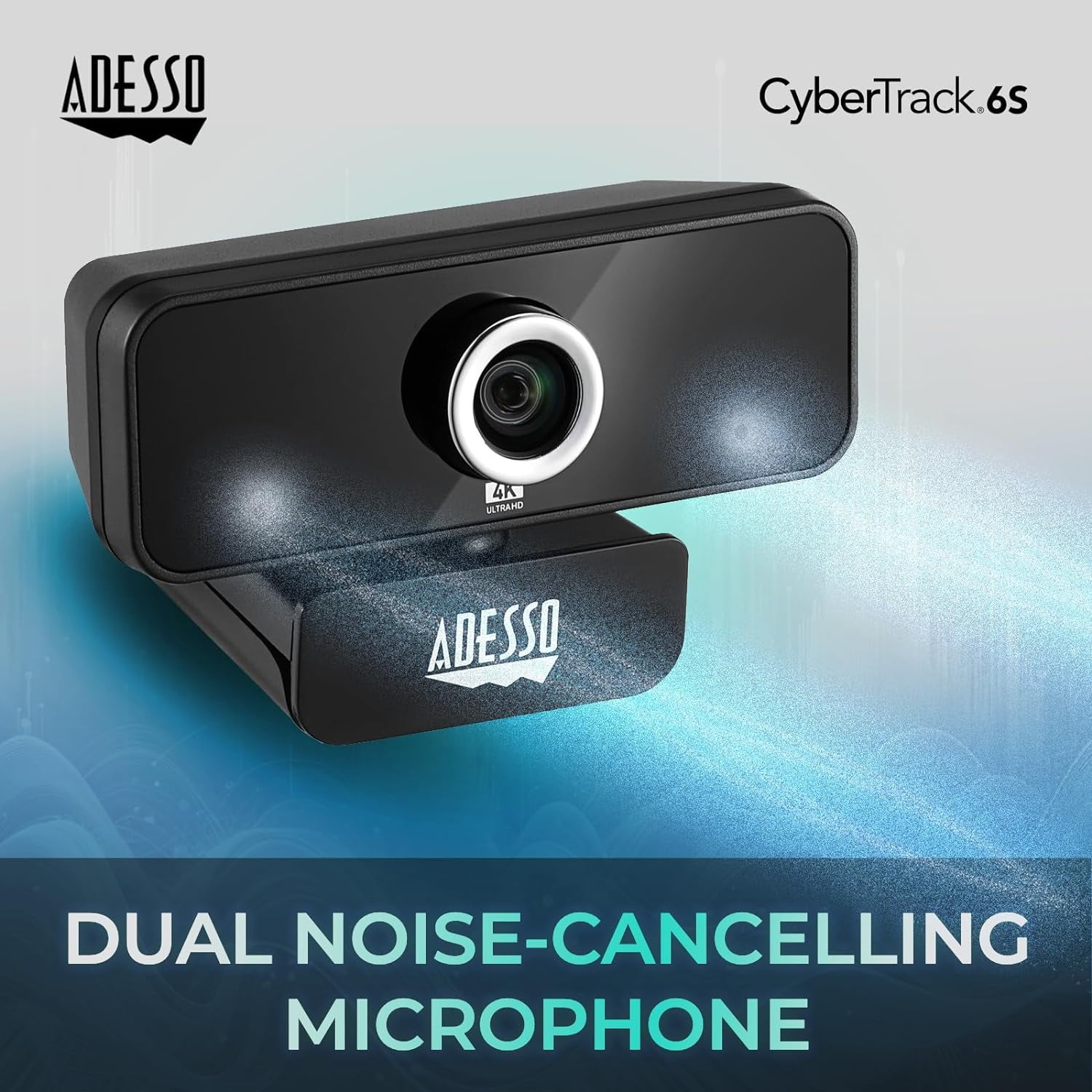 Adesso CyberTrack 6S Webcam - 8 Megapixel - 30 fps - USB 2.0 - TAA Compliant (cybertrack6s)
