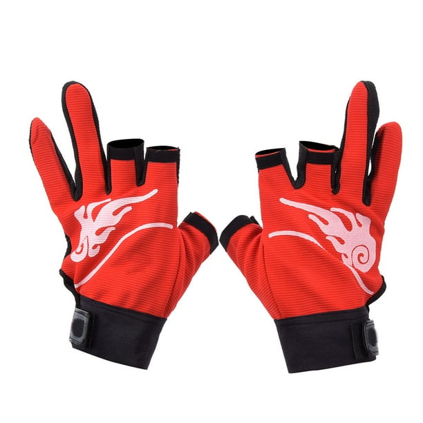 Fishing Gloves 3 Fingerless Gloves 3 Fingerless Fishing Gloves Non