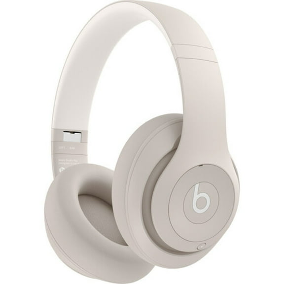 Restored Beats by Dr. Dre Studio Pro Wireless Over-Ear Headphones (Sandstone) (Refurbished)