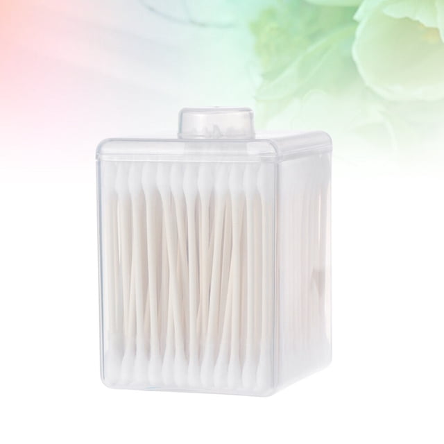 OULII 3 Boxes 600Pcs Cotton Swabs for Ear Cleaning and Makeup Accessories Double Headed White Multipurpose