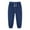 Dark Purple, variant on GDREDA Boy's Pants Kids' Solid Color Tracksuit Pants With Bunched Feet Mid Sized Hoodie Pants
