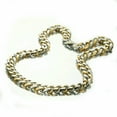 thumbnail image 5 of Silver Gold Black Stainless Steel Cuban Link Chain Necklace for Men Jewelry, 5 of 5
