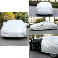 thumbnail image 7 of KOUKOU Car Cover Waterproof All Weather for Automobiles, Size A0 for Sedan up to 177 inch, Silver, 7 of 7