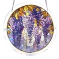thumbnail image 2 of Stained Glass Suncatcher Acrylic Puzzle 83 Piece Floral Puzzle Craft Diy Spring Decor Bird Lover Gift for Mother’S Day Birthday One Pack, 2 of 7