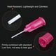 thumbnail image 4 of Uxcell 100Pcs 25G Agujas de Dosificación con Luer Lock, Tubo de Aguja de Pegamento PTFE de 1/2", Aguja Flexible, Roja, 4 of 6