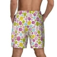 thumbnail image 4 of Uemuo Easter Egg Pattern Mens Swim Trunks Quick Dry Board Shorts with Mesh Lining, Stretch Beach Shorts Quick Dry No-Chafing Board Shorts-XX-Large, 4 of 9